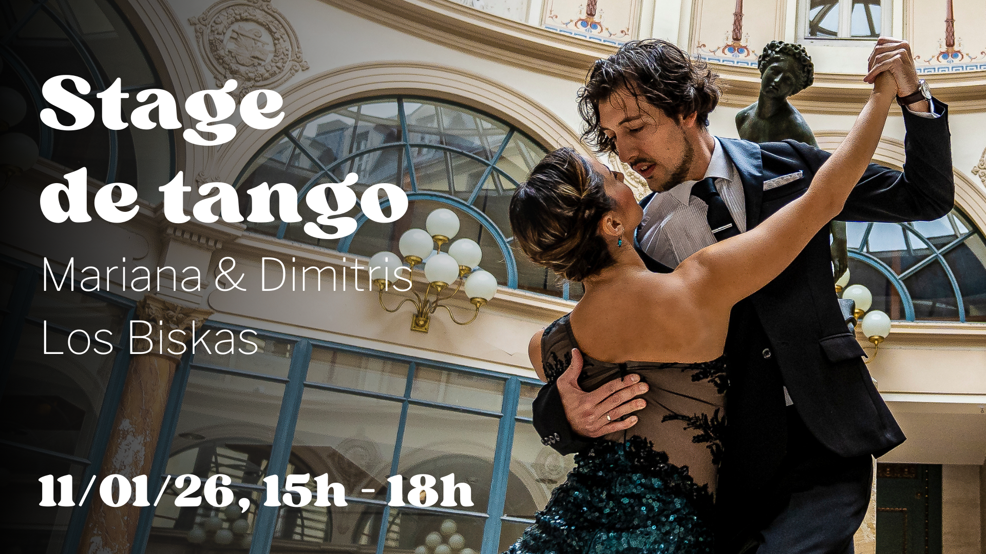Tango Mon Amour stage Dimitris Mariana Los Biskas Paris